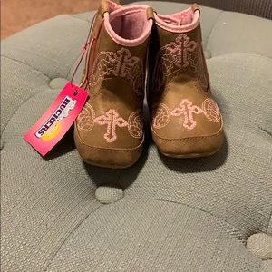 Baby girl cowboy boots- NEW